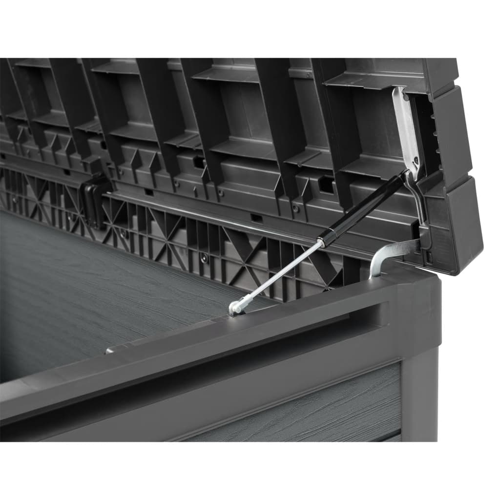 Keter Contenitore Portaoggetti da Esterno Cortina 570 L Grigio 446823