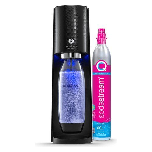 Gasatore sodastream 1012911441 e terra elettrico black