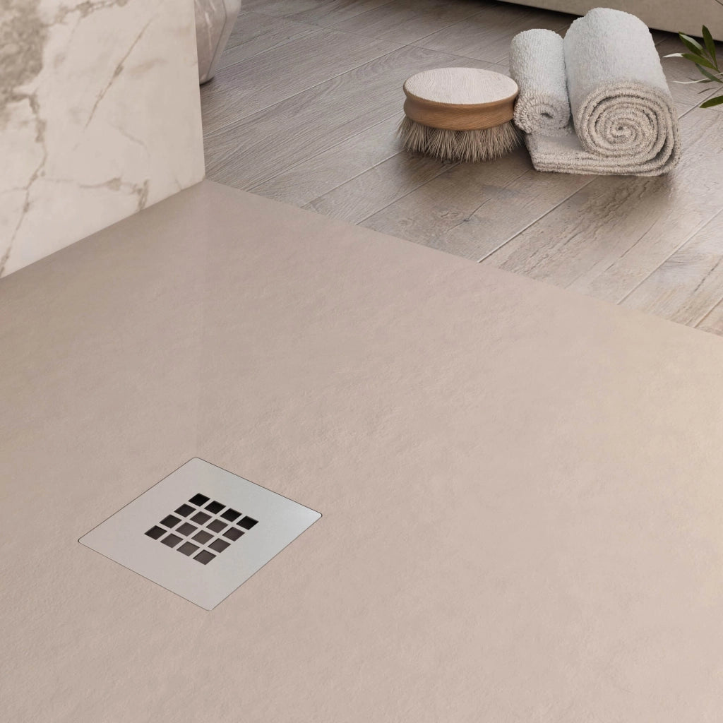 Piatto Doccia in Pietra 75x130 cm Bonussi Ardesia Everest Sabbia