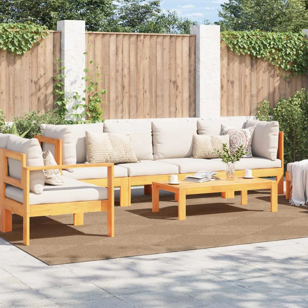Tappeti per area AGIRA Naturale 340 x 240 cm Poliestere