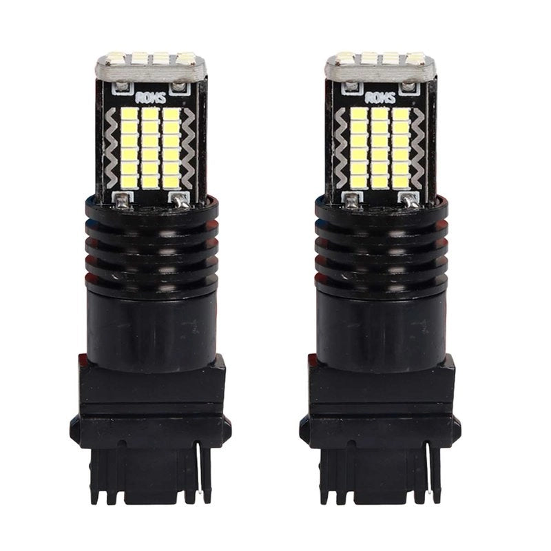 2 Pezzi LED 3157 T25 P27/W 54mm Lampade Auto Camion 12V 24V Canbus 48 SMD 2016 300lm 3.5W Mono Filamento Bianco 6500K