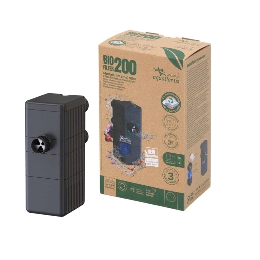 Aquatlantis Bio Filter 200 - filtro interno modulare per acquari fino a 50
