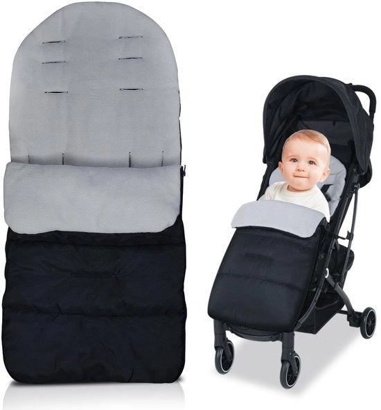Zak per piedi universale per bambino - Buggy - 88 x 40 cm - con chiusura a rittaglio - Sacco per piedi acqua resistente