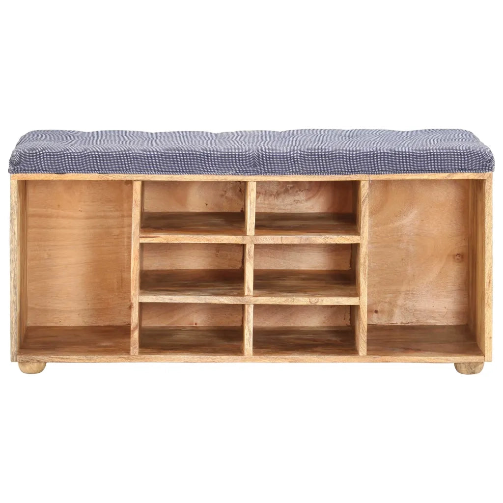 Panca da Ingresso 100x35x47 cm in Legno Massello di Mango 285891