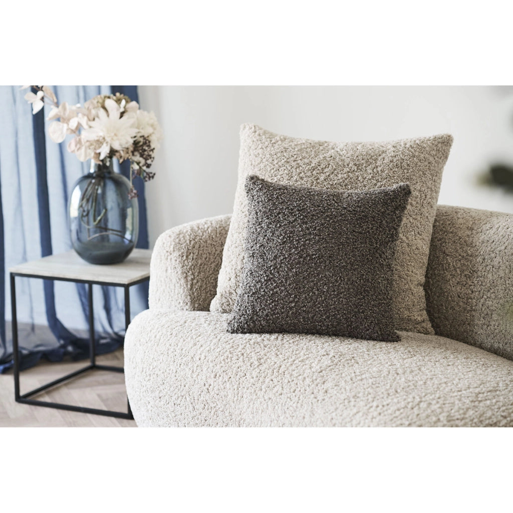 Cuscino Decorativo Tavira, Marrone, Cotone, 45x45x5 cm