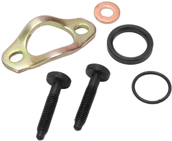 Kit di sostituzione per guarnizioni di iniezione - Guarnizioni per iniettori di carburante - Per motori diesel - Materiale metallico - Accessorio per automotive - Compatibile con...