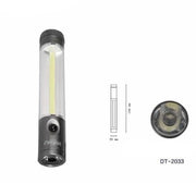 Trade Shop - Mini Torcia Led Cob Da Lavoro Doppia Emissione Luce Tascabile Escursioni Dt-2033 -