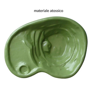 laghetto ninjia per tartarughe verde litri 210 cm 185x108x32