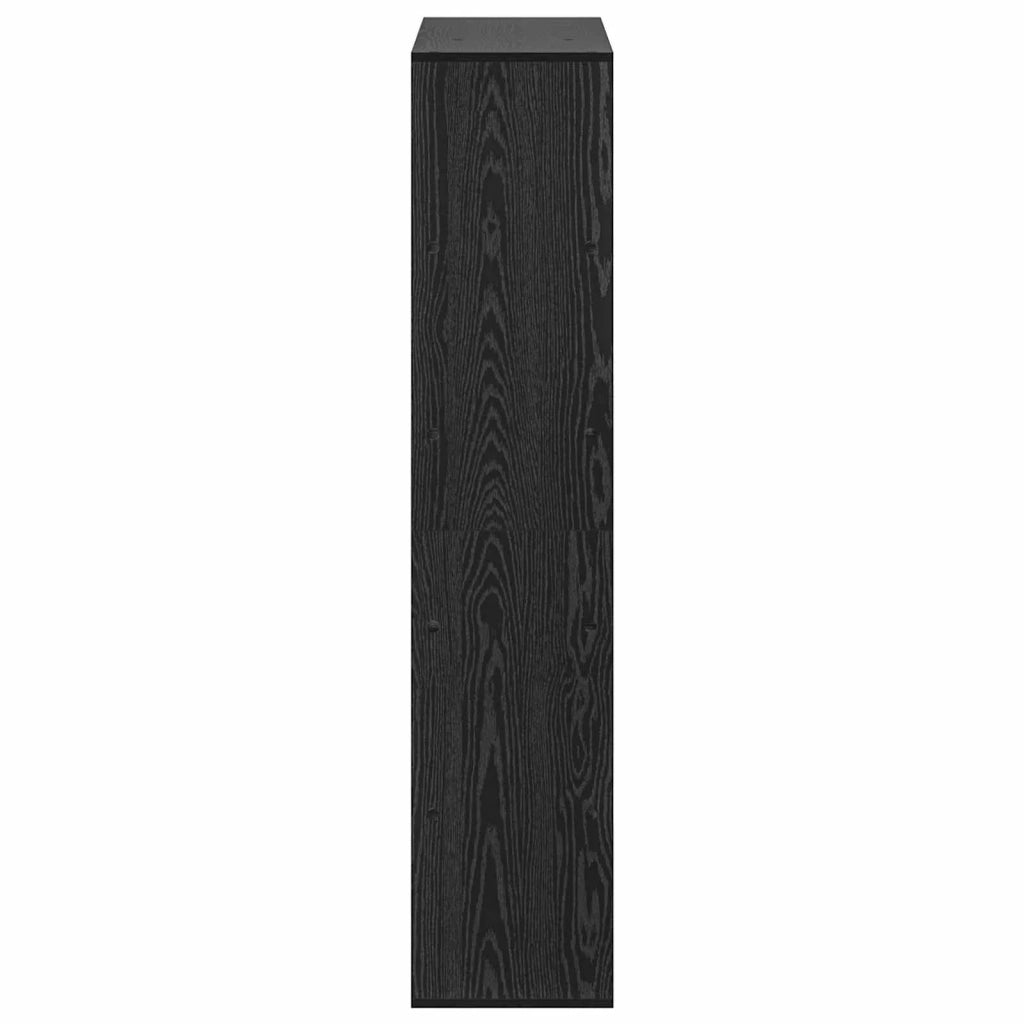Scaffale per Libri Rovere nero 100 x 33 x 156,5 cm 3446640