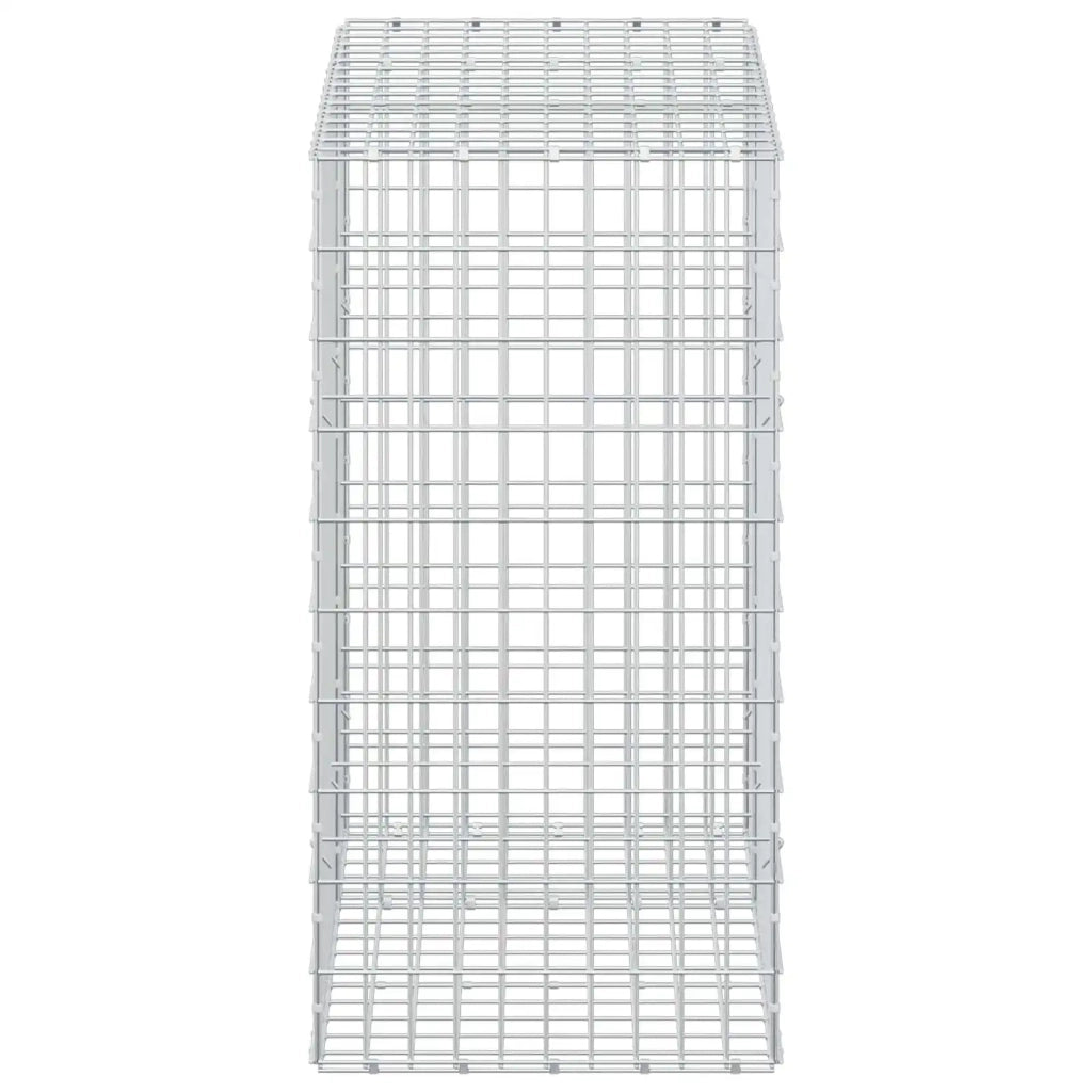 Gabione con Filo da 3,5 mm e Rete da 5x10 cm 150x50x100 cm 3462813