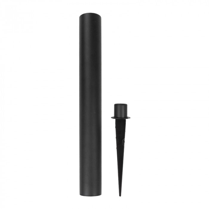Paletto solare giardino nero 2,5W USB-C sensore Ecolight