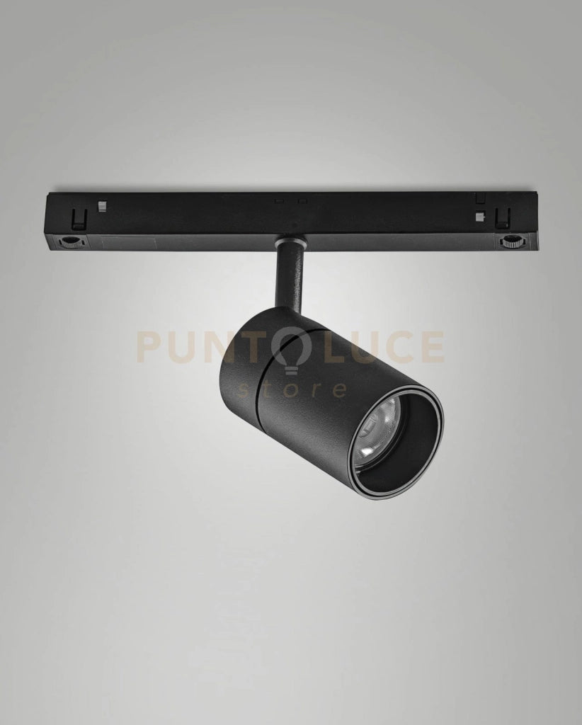 ERMES SPOT 48V NERO 3000K 815LM 10W  PER SISTEMA BINARIO 14° DIMMERABILE DALI