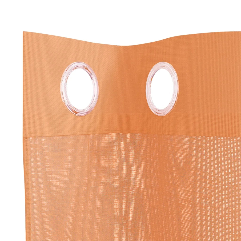 Tende in Voile con Occhielli 2 pz Terracotta 4102142
