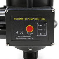 Pressostato EPC-2 230V con 2 cavi per pompa autoclave elettropompa domestica monofase