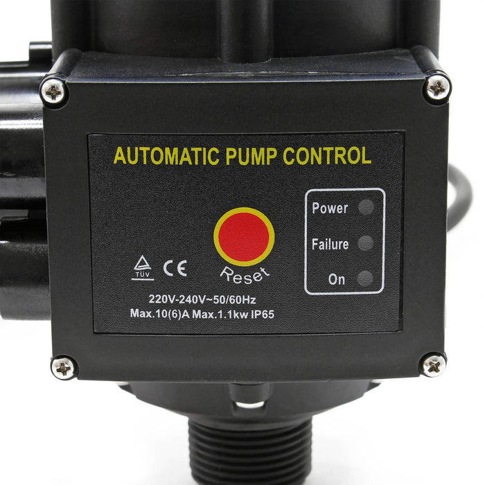 Pressostato EPC-2 230V con 2 cavi per pompa autoclave elettropompa domestica monofase