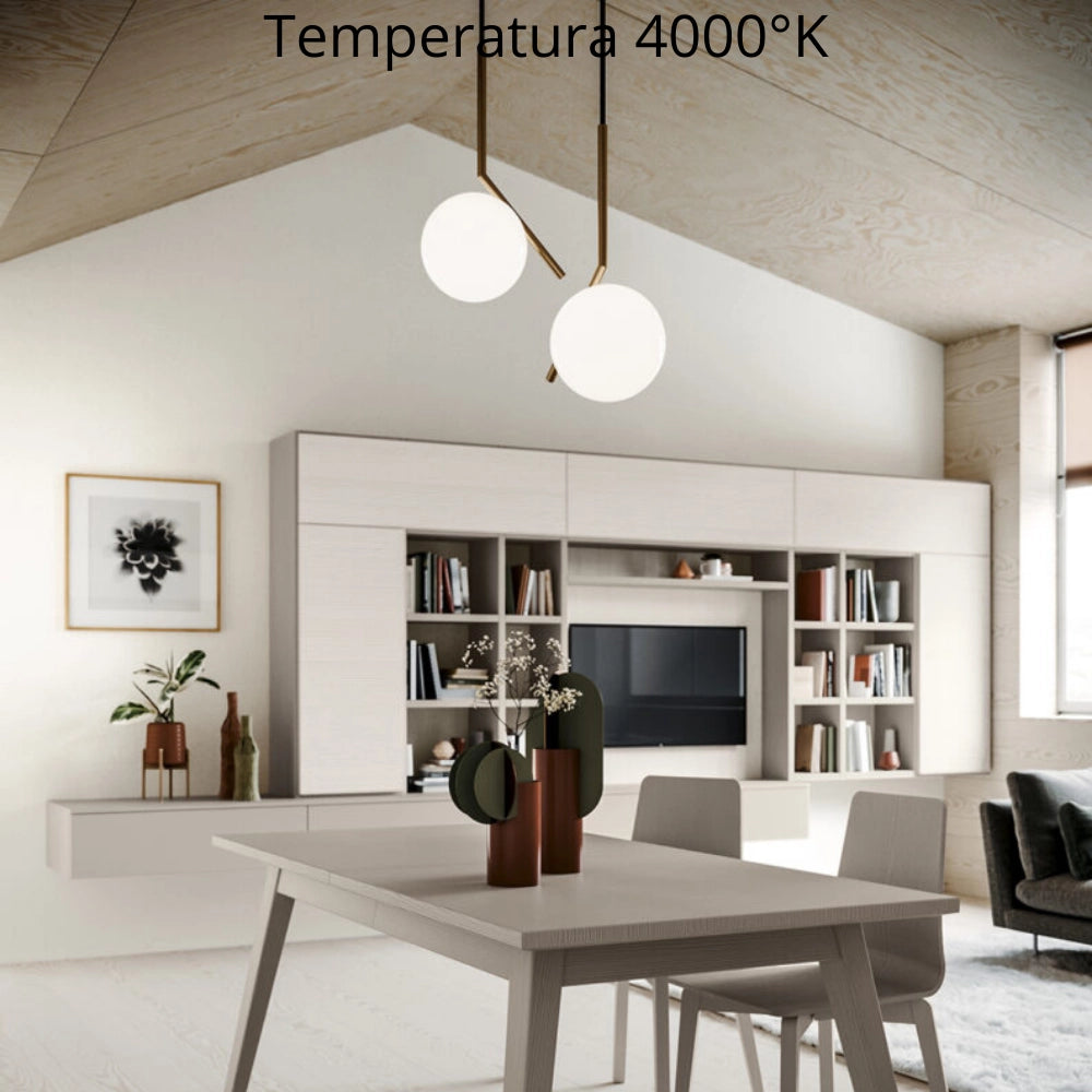 Lampadina led goccia e27 8,5 watt resa 54watt risparmio energetico 2700k pezzi 3
