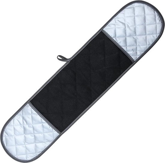 Manopole in cotone per forno a doppio strato - maniche lunghe - accessori di cucina sicuri e spessi - guanti da cucina per regalo di casa.