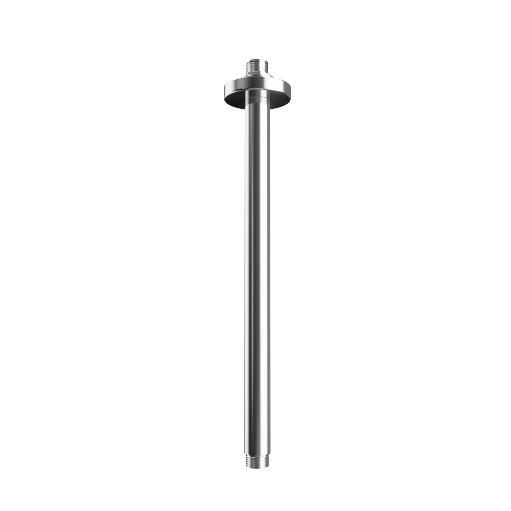 Braccio doccia a soffitto cromato 20 cm