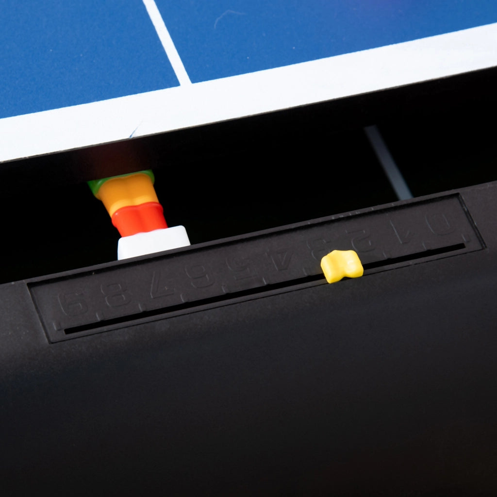 Easycomfort Tavolo Multigioco 4 in 1 con Calcio Balilla, Biliardo, Ping Pong e Hockey da Tavolo, 107x61x84.5cm