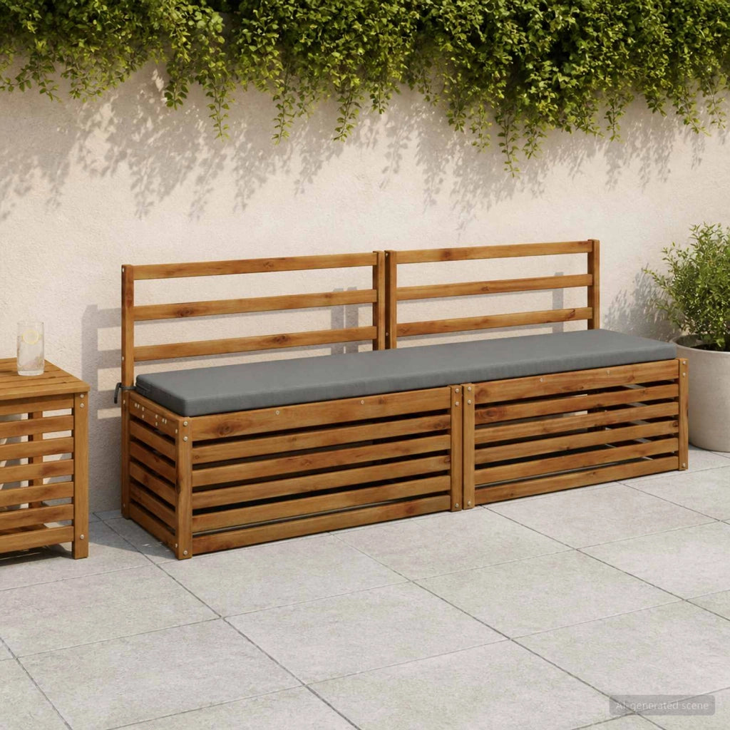Cuscini per Panchina a 2 Pezzi SOEST 2 pz 100% Poliestere 949217