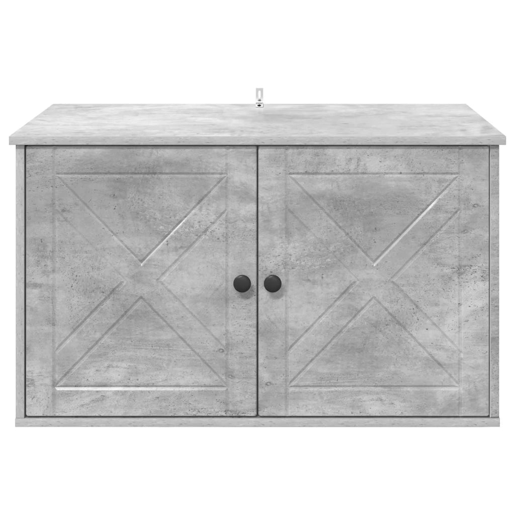 Casa per Gatti Calcestruzzo 85 x 55 x 50 cm Legno multistrato