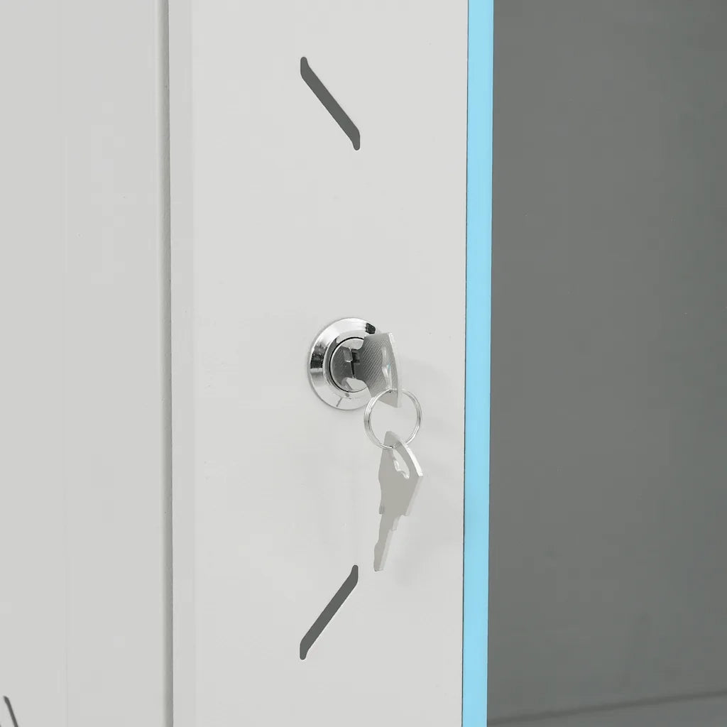 Armadietto di Rete 18U con Ruote 19" IP20 60x60x100 cm CFW6257229