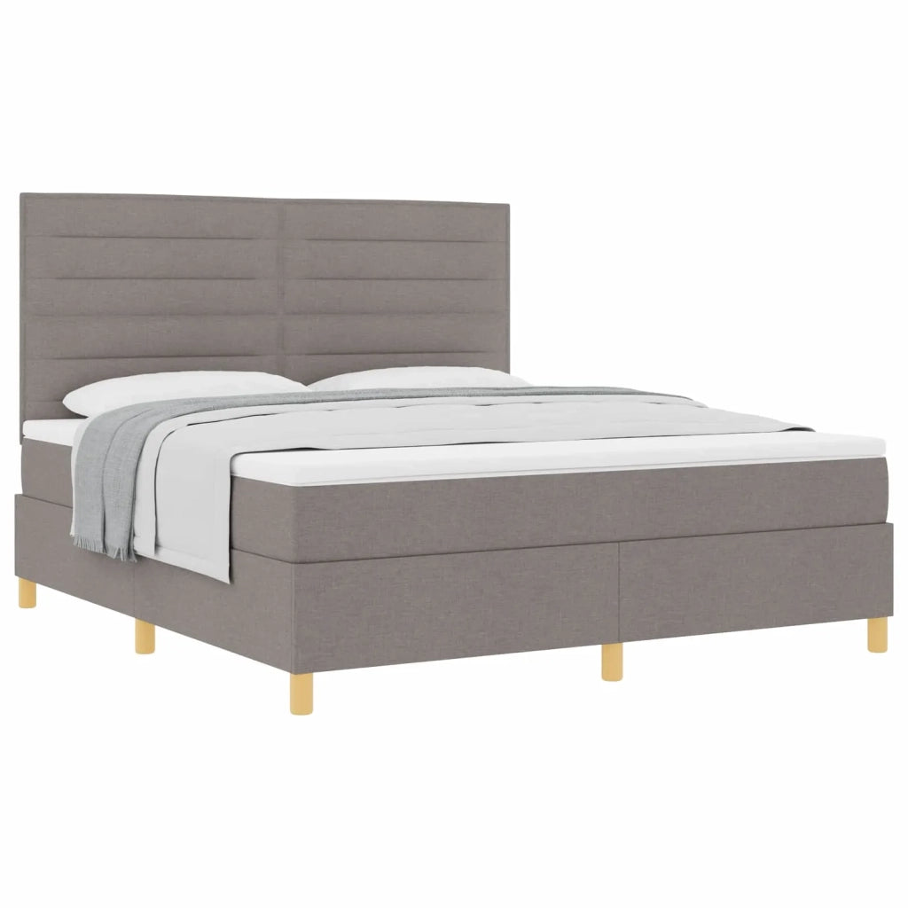 Letto a molle con materasso Talpa 180 x 200 cm Tessuto 3339564