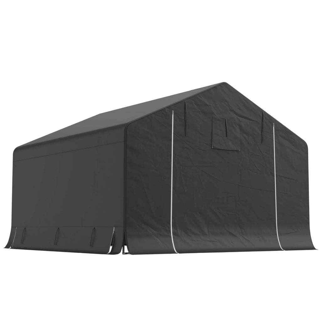 Tenda da giardino per moto ¨C Minimal ¨C grigio 300x300x210 cm