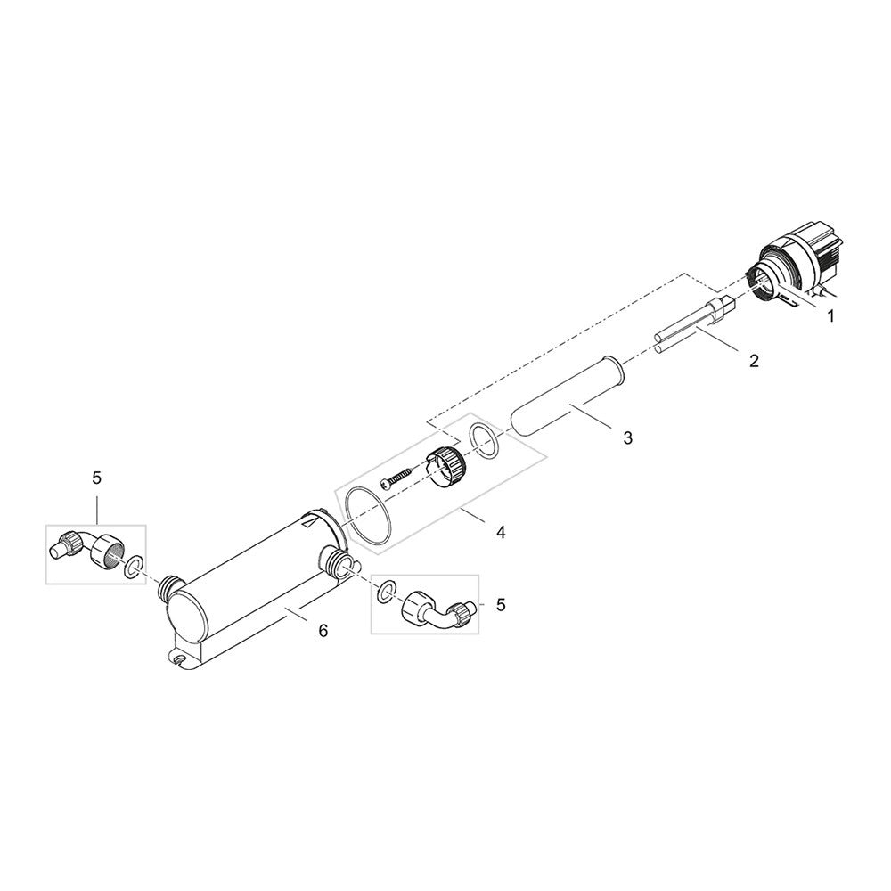 Oase ClearTronic - sterilizzatore UV per acquari Wattaggio Riscaldatori e lampade terrario: 7W