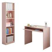 Gaggi, Composizione Camera da Letto Reversibile, 90x54x79h cm Rosa