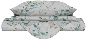 Copripiumino Singolo con Federe Stampato in Microfibra Ivy