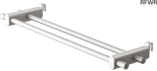 Supporto per asciugamani per radiatore, spaziale risparmia spazio, installazione semplice, 50 cm