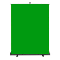 Fondale fotografico a rullo verde 165 x 220 cm, sfondo avvolgibile con supporto, sistema per studi fotografici, pannello ingualcibile ideale per chroma key