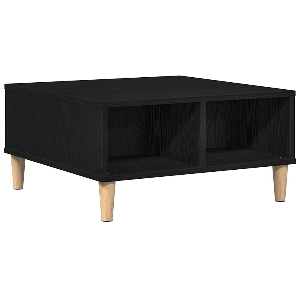 Tavolino da salotto Rovere Nero 60 x 60 x 30 cm 862586