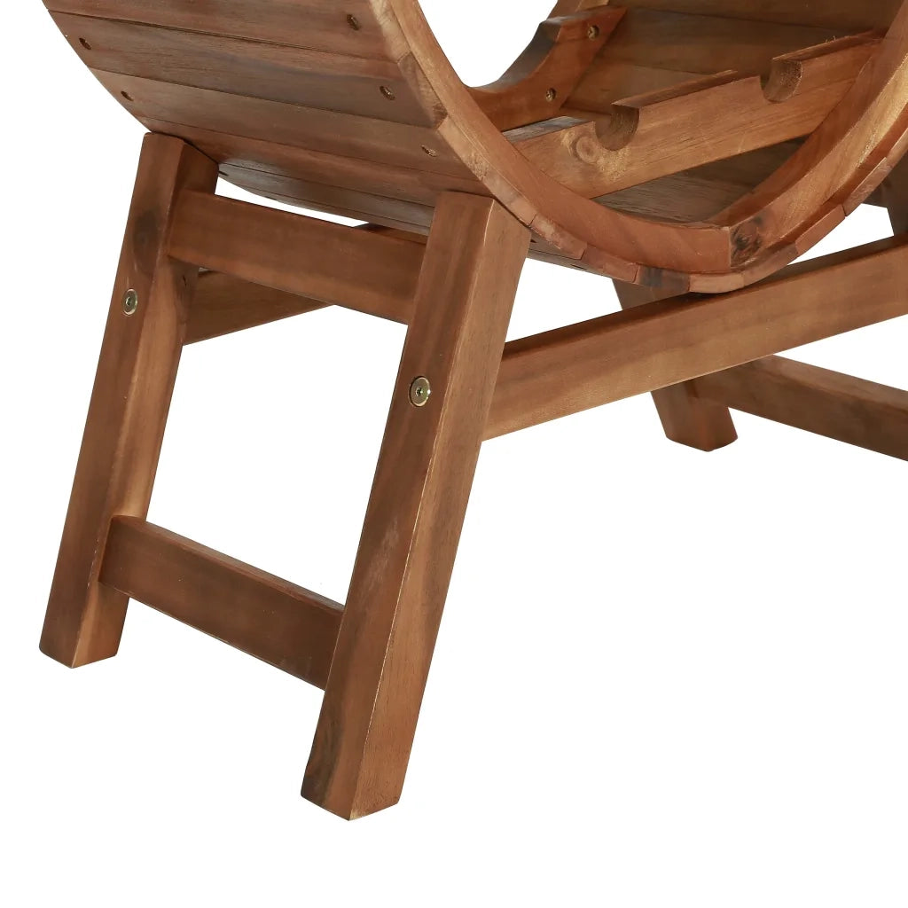 Portavini da 13 Bottiglie in Legno Massello d'Acacia 44036