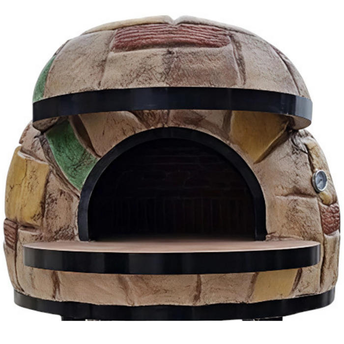 Forno legna artigianale linea rustico rivestimento mosaico alta resistenza *** misura Ø 130 cm, confezione 1