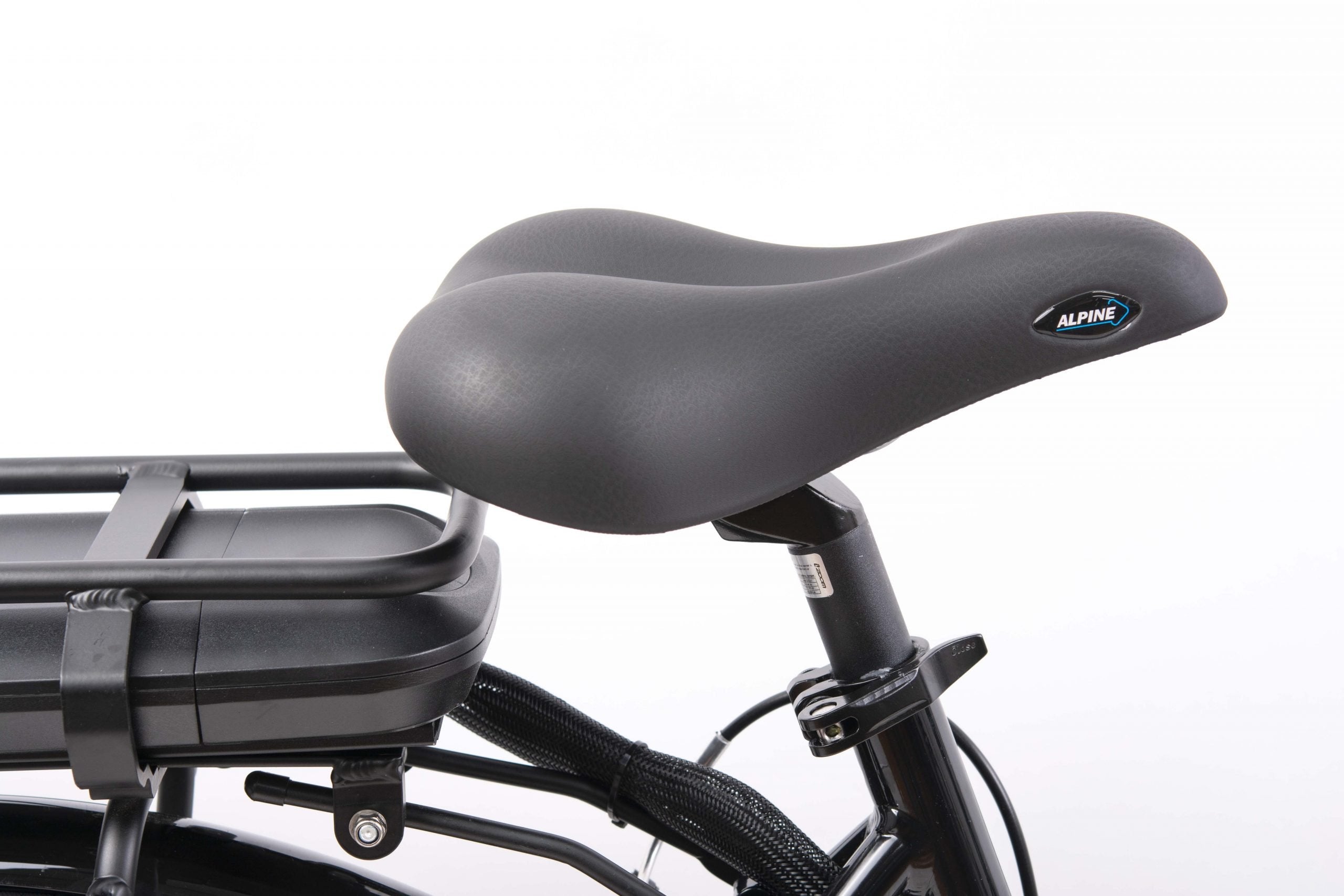 Bici elettrica SCH E-Moving 28'' City Nera