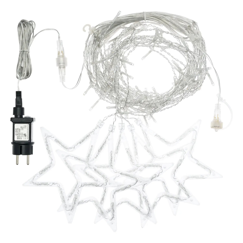Ice Light Stelle 150 LED 400x80 cm caldo e freddo