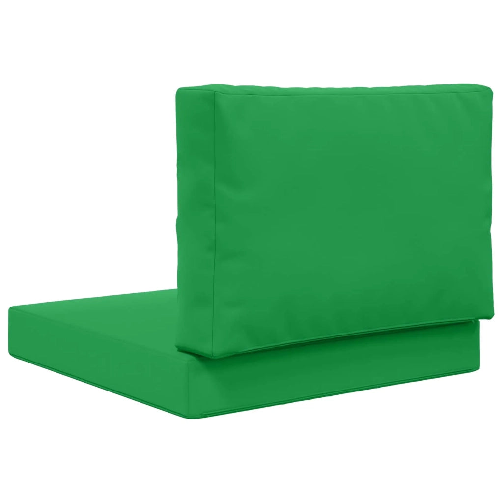 Cuscino per divano da esterno 2 pcs Verde Poliestere