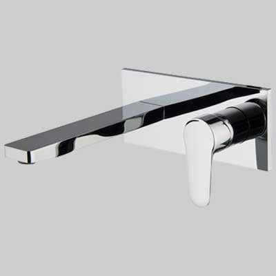 MONOCOMANDO LAVABO A PARETE SERIE 22  Bocca cm 154 Cromo     FIMA FRATELLI FRATTINI
