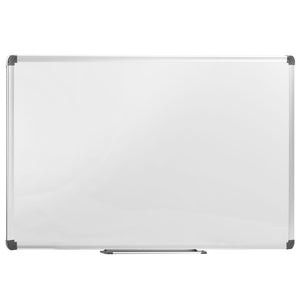 Lavagna per Ufficio Magnetica 60x45 cm in Alluminio Silver