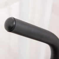 Stepper con Manubrio, Pedali Antiscivolo e Monitor LCD, in Acciaio e ABS, 55x44x108 cm, Nero Grigio e Verde