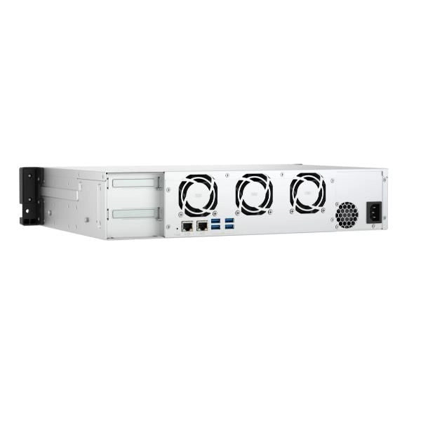 Qnap ts-855eu-rp nas armadio (2u) intel atom® c5125 8 gb ddr4 0 tb quts hero nero - TS-855EU-8G