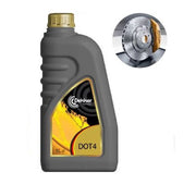 Trade Shop - Olio Freno Fluido Liquido Per Impianti Frenanti Idraulici 1lt Per Auto Moto Dot4 -