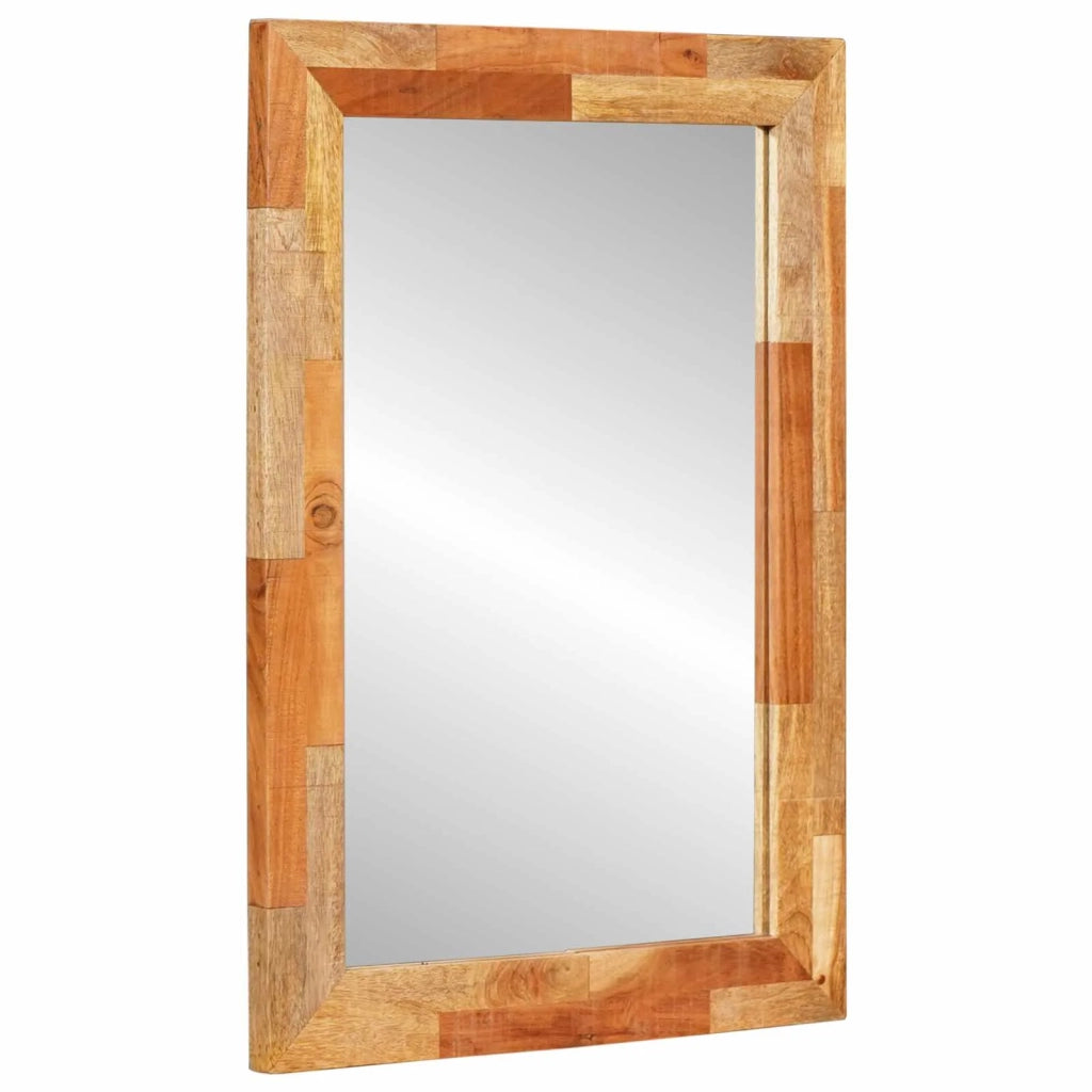 Set da Bagno con cassetto Naturale Legno di mango massello