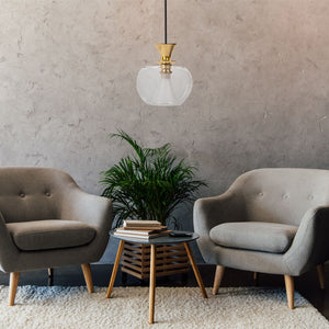 Lampada Da Soffitto Pensile Di Vetro Palla APP902-1CP