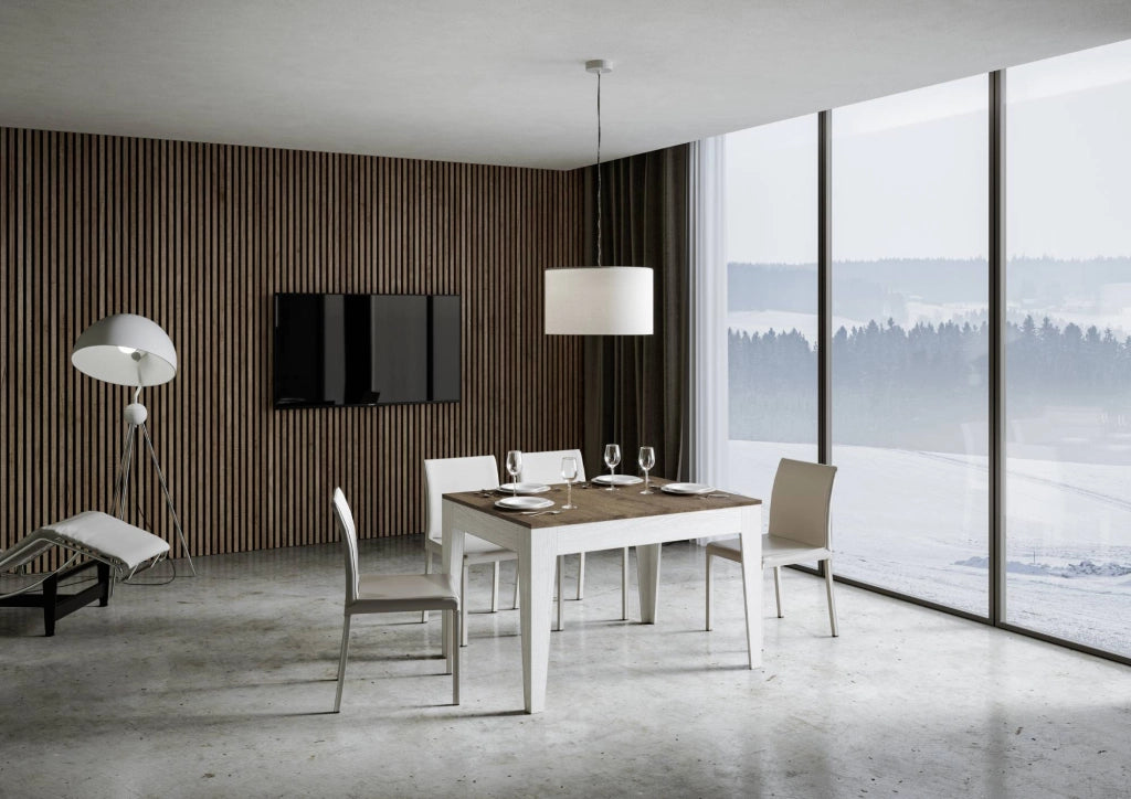 Tavolo Allungabile 120-180x90x77 cm Cico Mix Noce