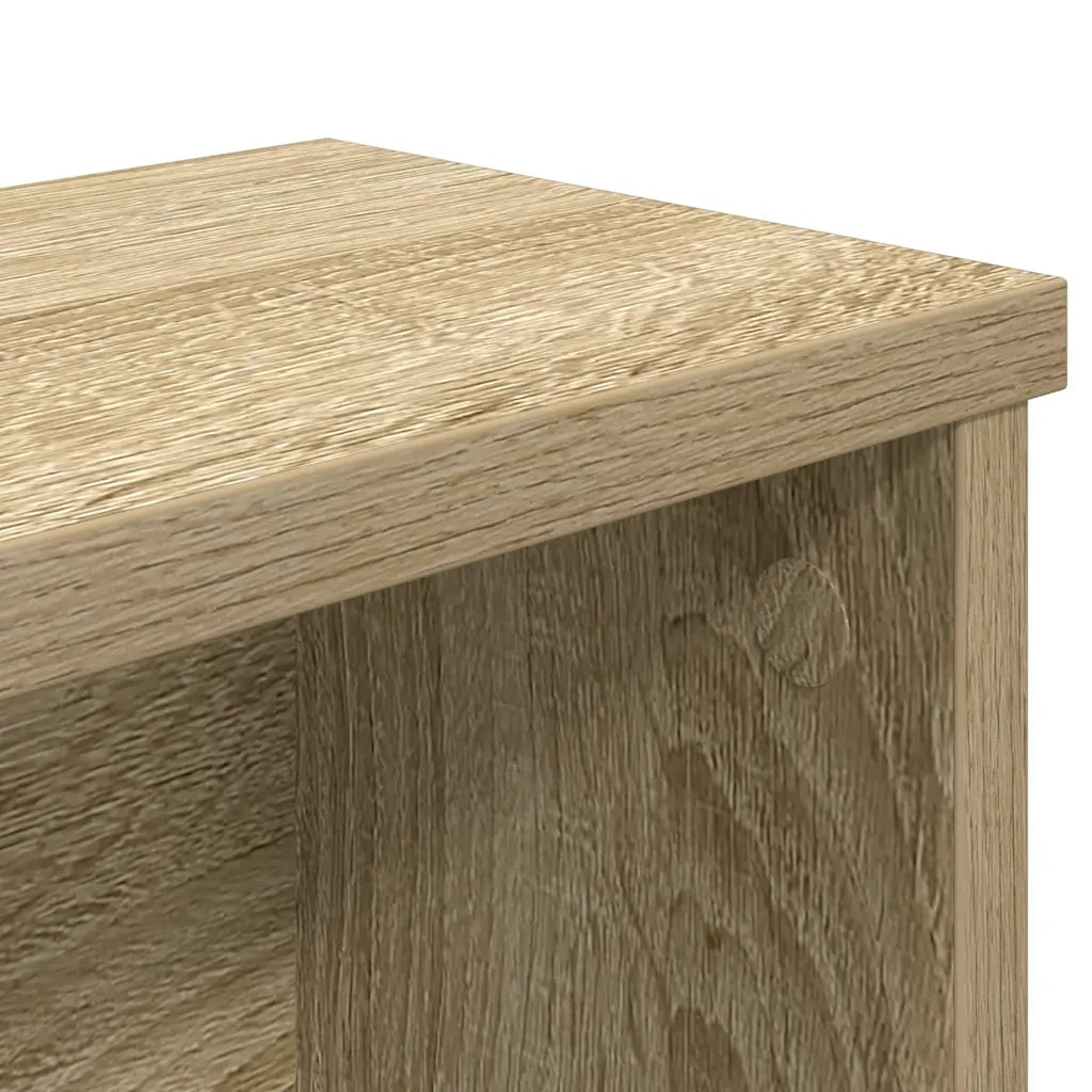 Mensola da cucina-Scaffale da Cucina Impilabile Rovere Sonoma 50x15x16 cm