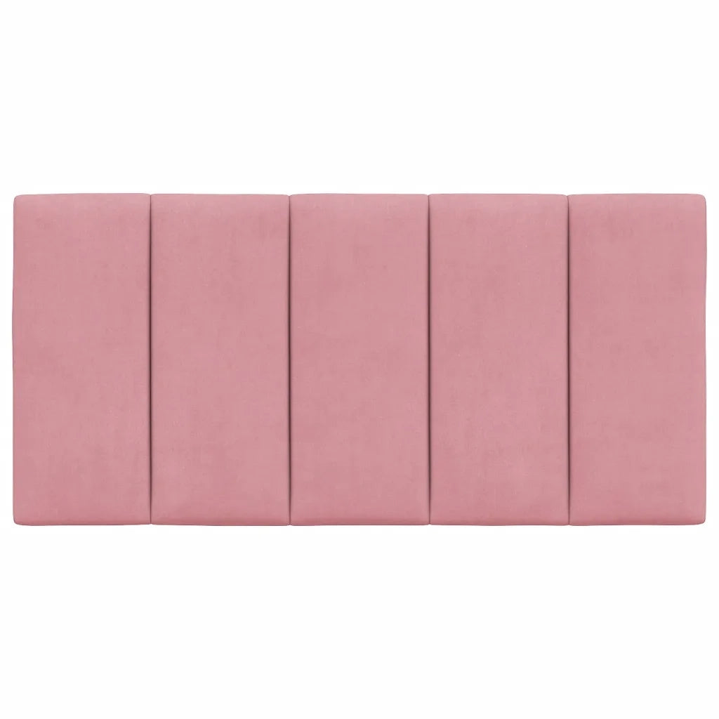 Cuscino Testiera Hanko Rosa 100 cm in Velluto 374660