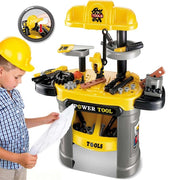 Trade Shop - Banco Lavoro Per Bambini Giocattolo Con Attrezzi Fai Da Te Giochi Bambino -